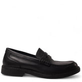 Italian Men Black Leather Shoes #4977